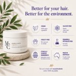 Mia Haircare Vegan organic Purple mask