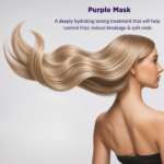 Mia Haircare Vegan organic Purple mask