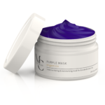 Mia Haircare Natural Vegan repairing Purple Mask for Blonde and Silver Hair